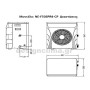 Tangaroa Mini F50CP αντλία θερμότητας 5kw για μικρές πισίνες και spa όγκου 10 έως 20m3 