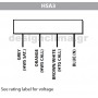 Μοτέρ τρίοδη βάνας  DANFOSS HSA3D για κορμό HSV3 